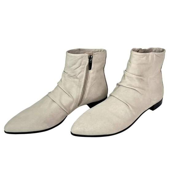 🟣🟣🟣 Ecco Size 36 EU 5-5.5 US Pointed Toe Ankle Boots - Picture 1 of 10